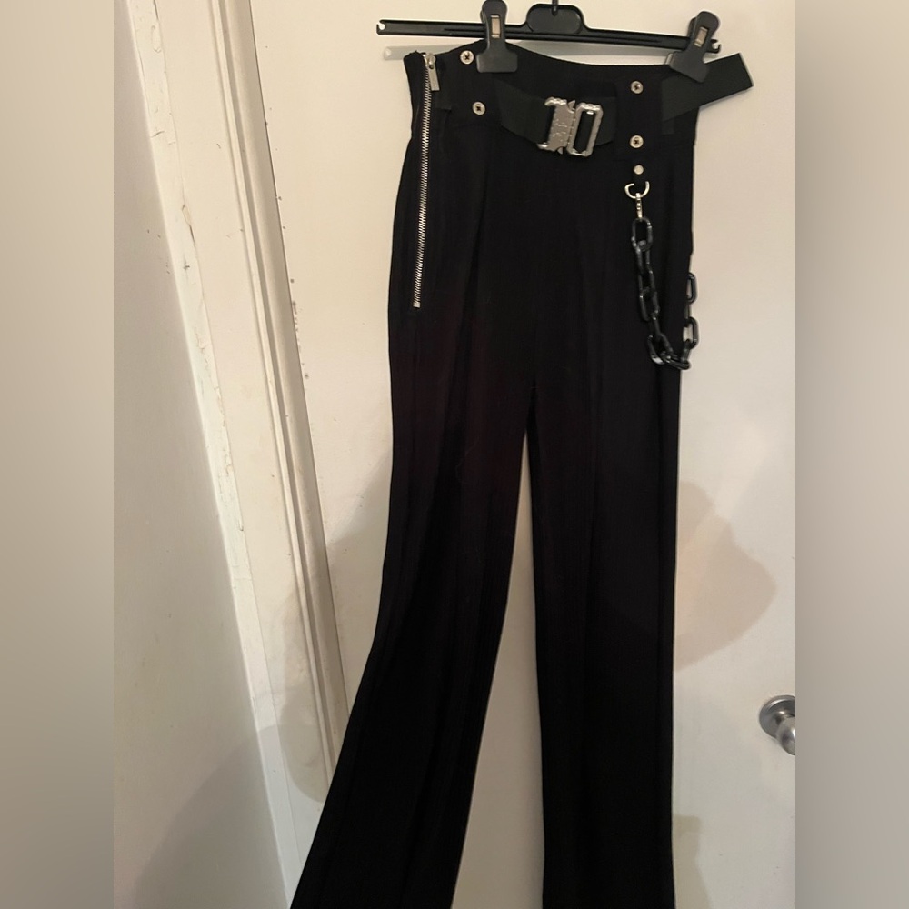 Maniere de voir wide leg chain trousers